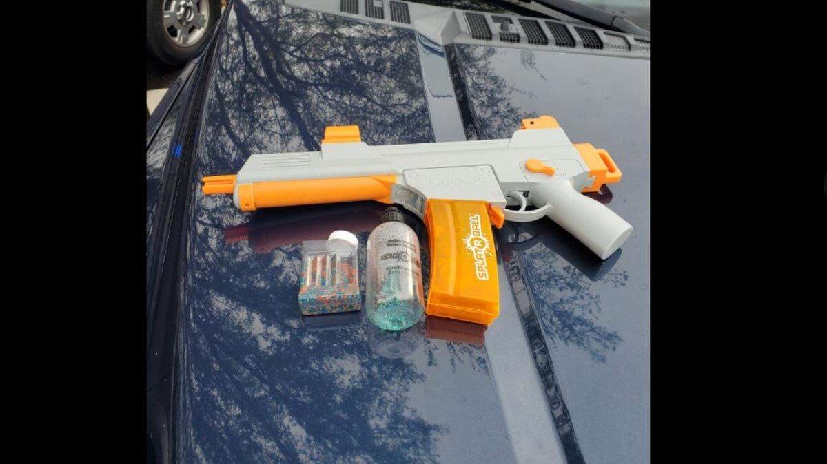 Gun with Orbeez confiscated by deputies with the Volusia County Sheriff’s Office. Wake County school system is investigating whether a gun reported at Martin Middle School was real or a toy with Orbeez.