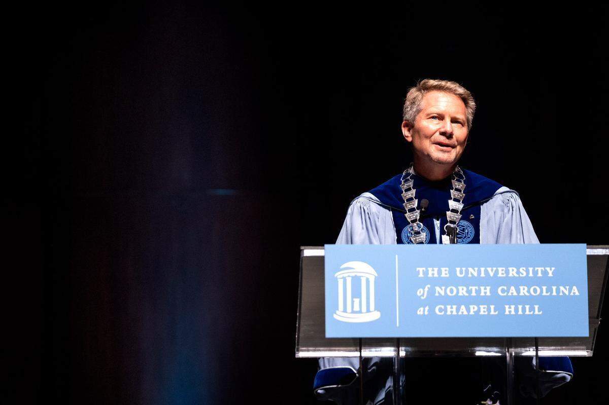 Kevin Guskiewicz at UNC-Chapel Hill in 2020