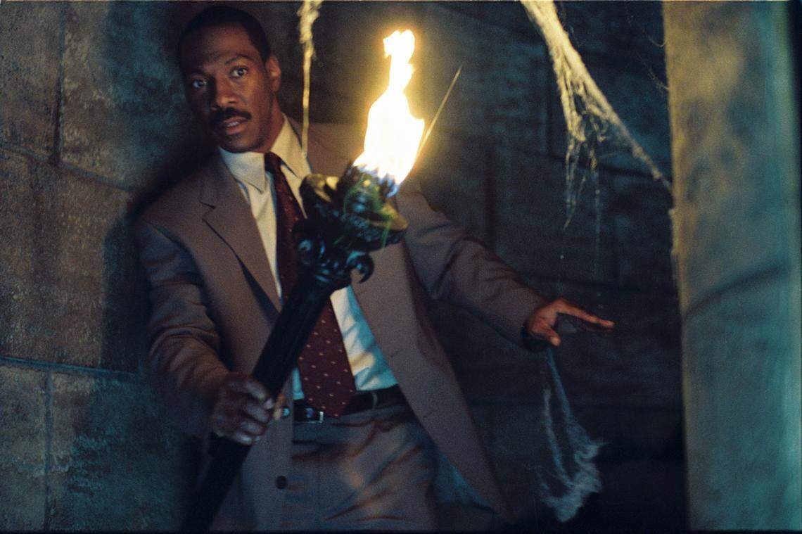 Eddie Murphy in the 2003 movie “The Haunted Mansion.”