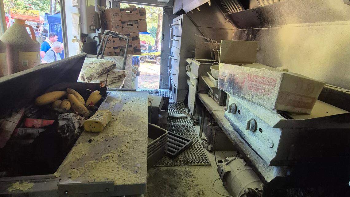 Two workers in hospital after explosion in food truck at Shakori Hills festival