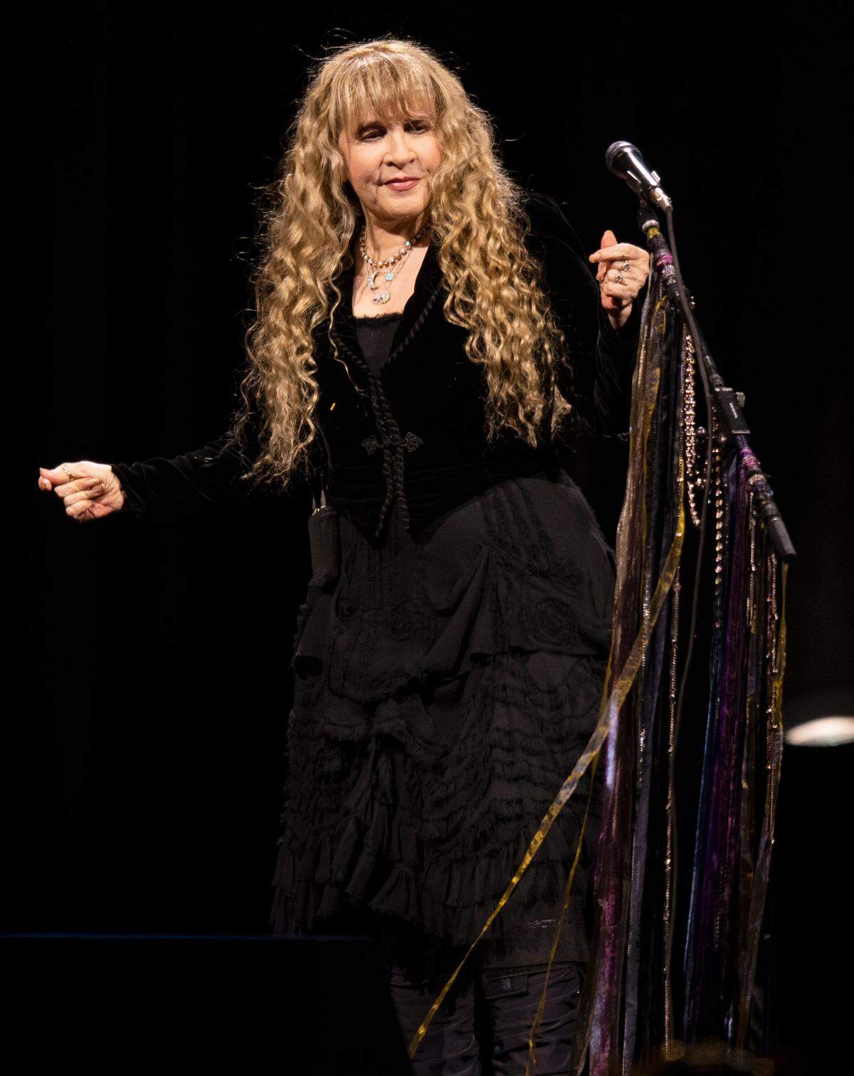 Stevie Nicks weaves her magical spell on the crowd as she performs at Raleigh, N.C.’s PNC Arena, Friday night, May 12, 2023.