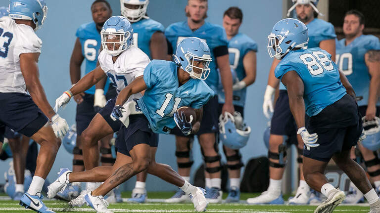 Photos: Tar Heels begin 2021 season with first practice
