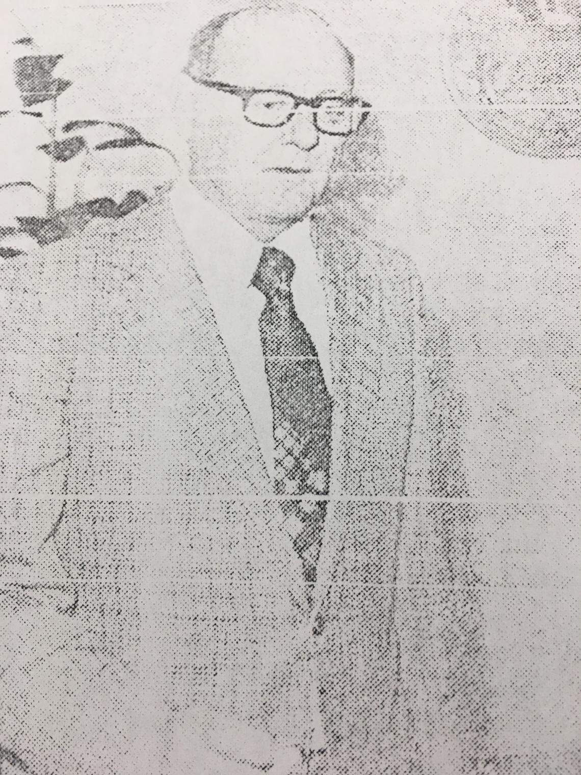 Former Wilson County Sheriff W. Robin Pridgen is convicted of racketeering charges in 1979.