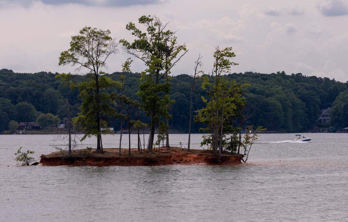 Lake Norman is the largest lake in the state, created in the late 1950s and early ‘60s by damming the Catawba River to feed a Duke Power hydroelectric power plant.