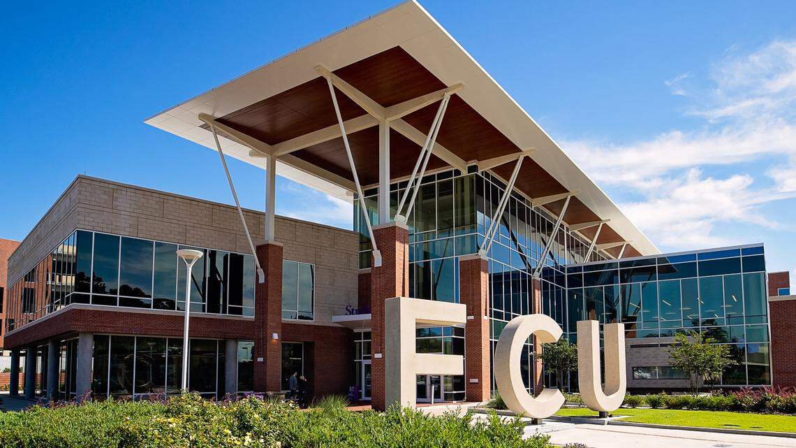 The Main Campus Student Center at ECU.