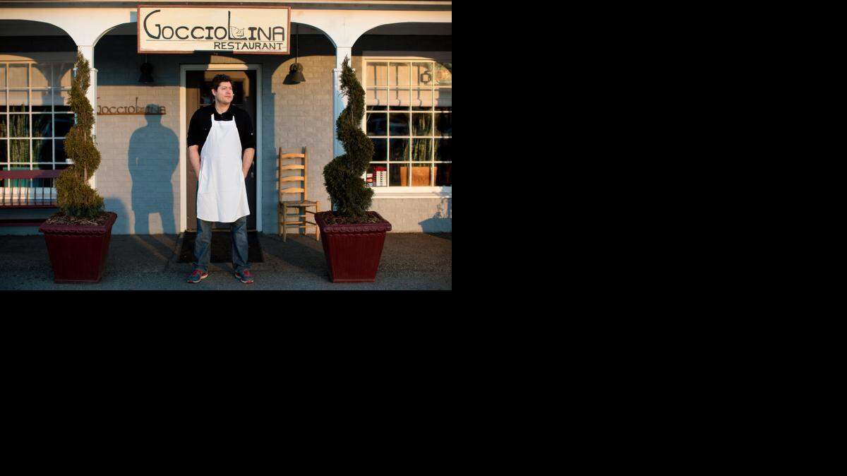 Aaron Benjamin’s restaurant, Gocciolina in Durham, is the Restaurant of the Year for 2015.
