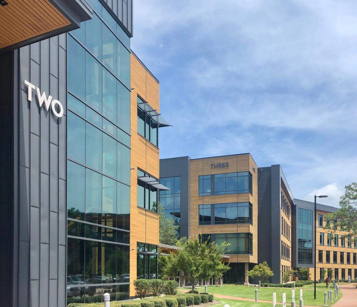 Apiture, a fintech startup, has offices at Live Oak Bank’s campus in Wilmington.