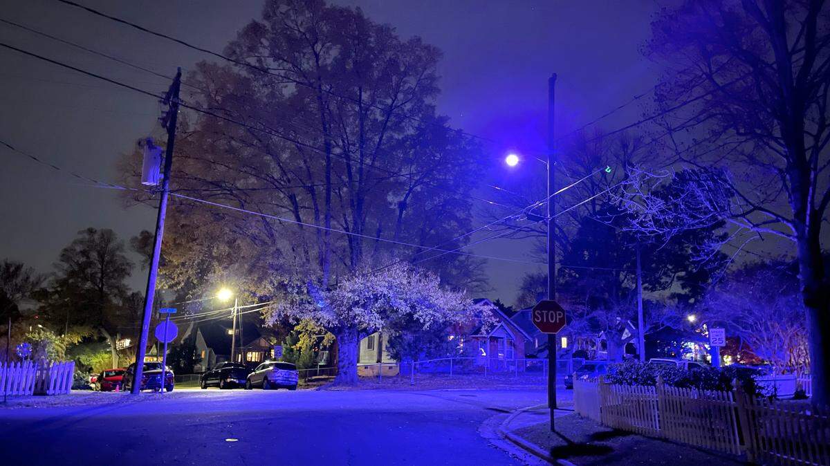 We noticed purple streetlights in the Triangle. Here’s why — and what to do about it