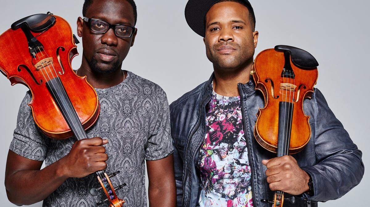 Black Violin combines classical music with hip-hop.