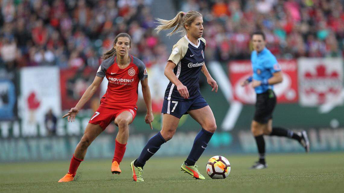 Courage wins soccer rematch as a season to remember gets better and better