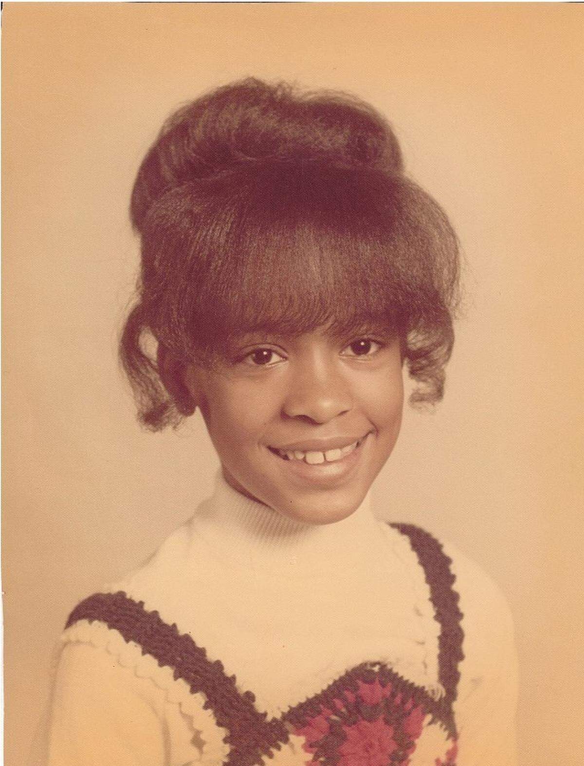 Elaine O’Neal, seen here at age 9, grew up in Durham’s West End community.