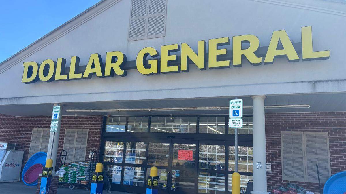 The Dollar General on Ganyard Farm Way in Durham.