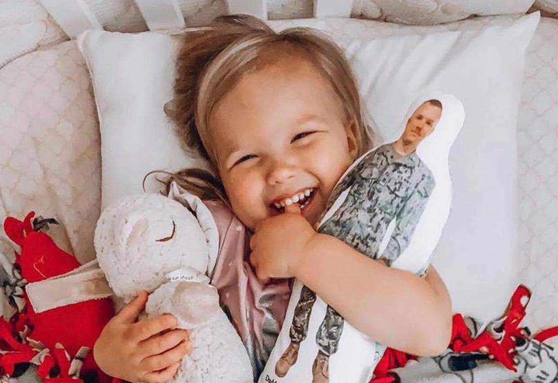 A North Carolina company is giving away dolls to comfort children who have deployed parents.