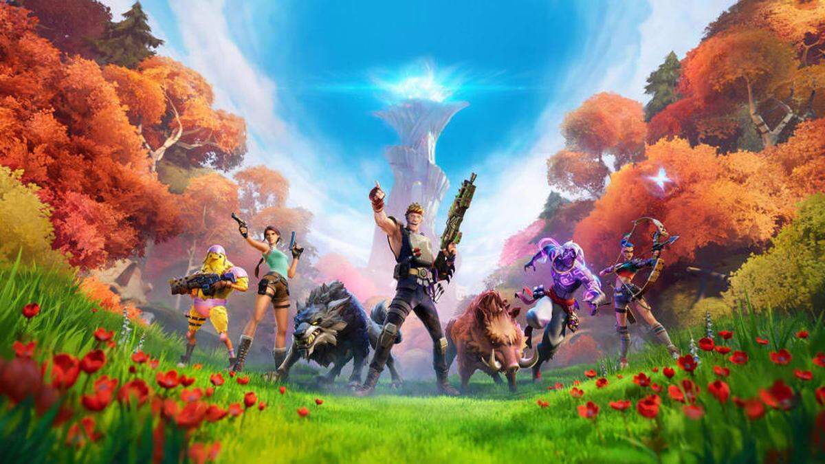 A promotional image from Epic Games’s Fortnite.
