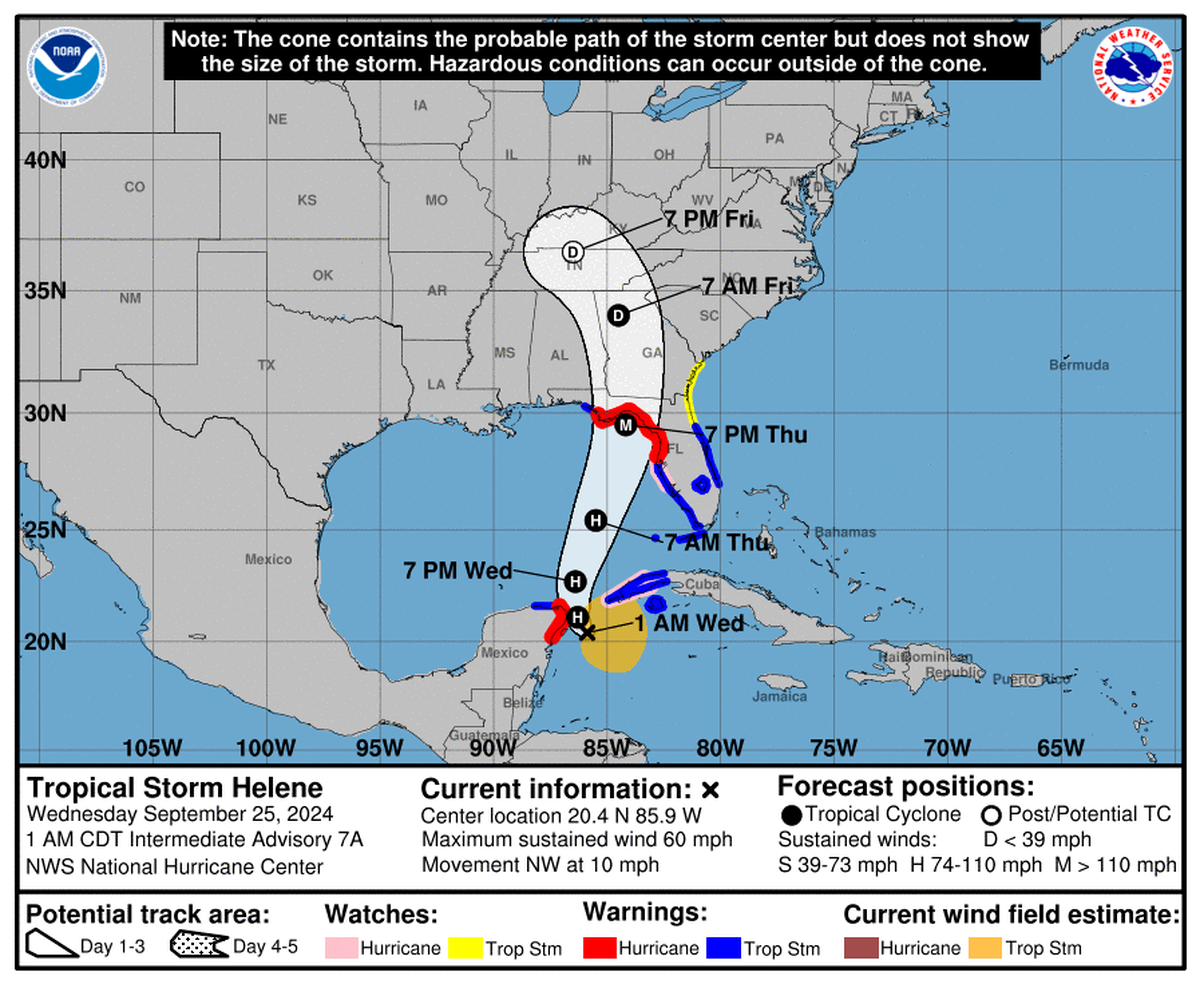 Hurricane Helene in September 2024 made landfall in Florida’s Big Bend, then tracked north-northwest and brought historic rainfall followed by catastrophic flooding and landslides to the North Carolina mountains.