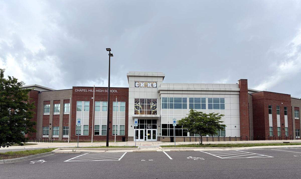 Chapel Hill High School is one of three high schools in the Chapel Hill-Carrboro school district.