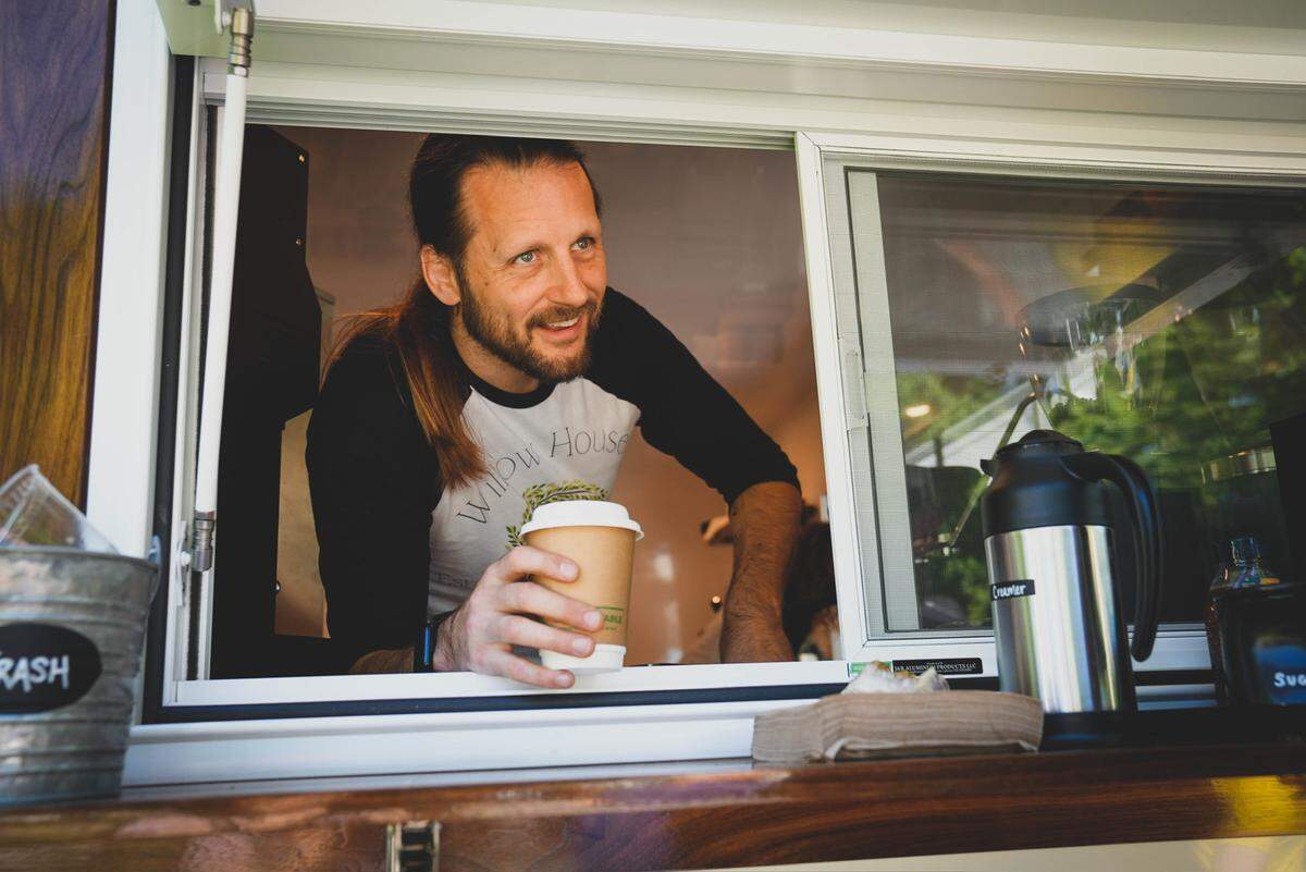 Bryan Lee is a co-owner of Willow House Coffee, which began as a mobile trailer in 2023.