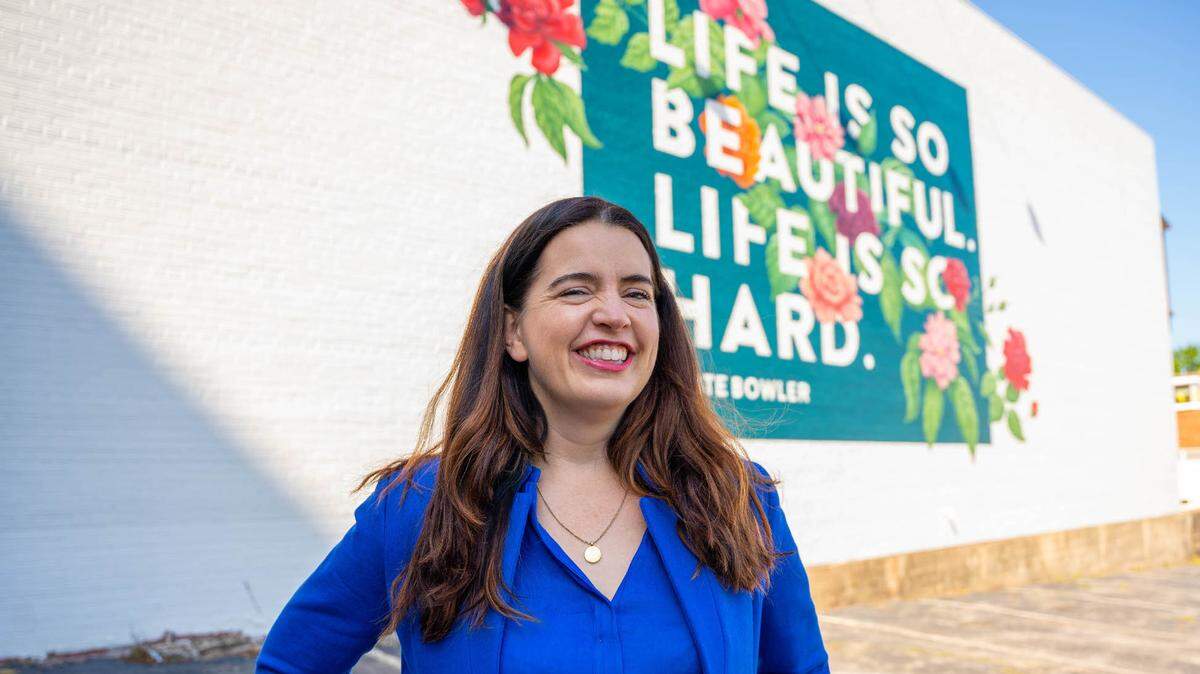 Duke’s Kate Bowler doesn’t have a feel-good story. You should hear it anyway.