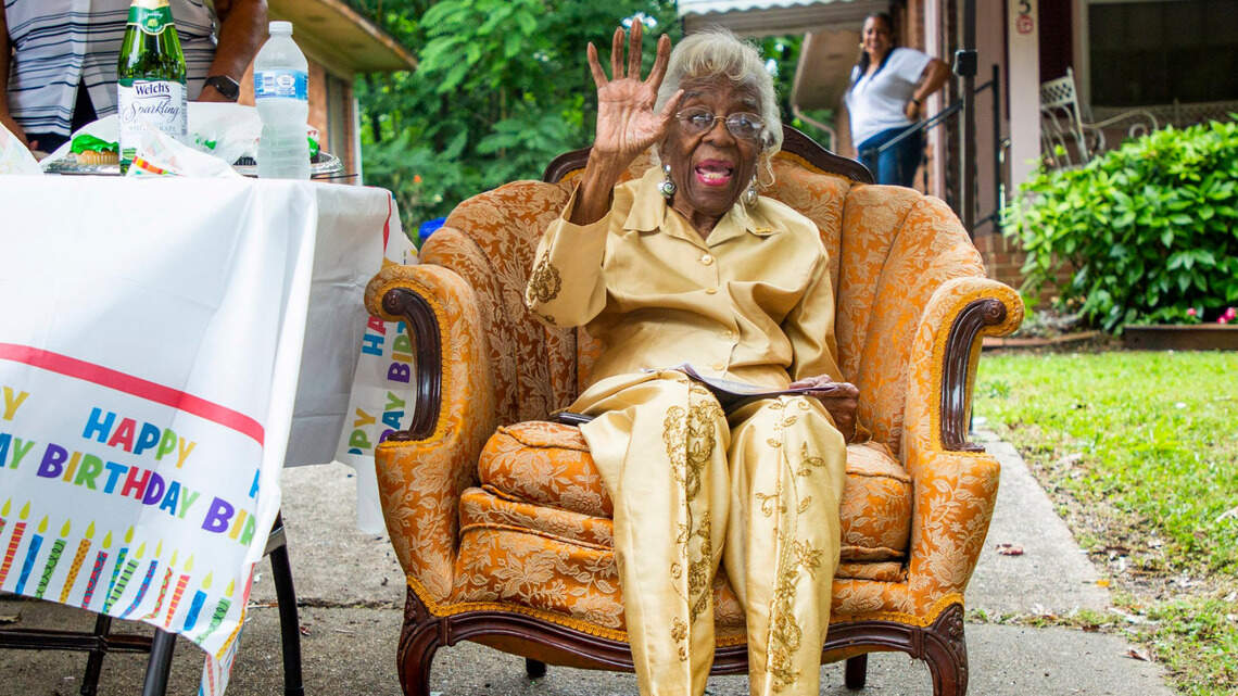 ‘Our legacy.’ NCCU’s oldest living graduate is celebrated in a big way as she turns 106