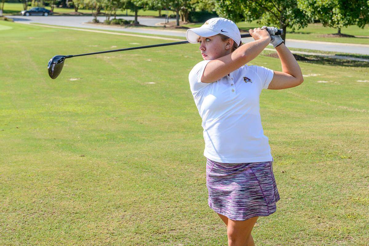 Victoria Allred at East Carolina University in 2015.