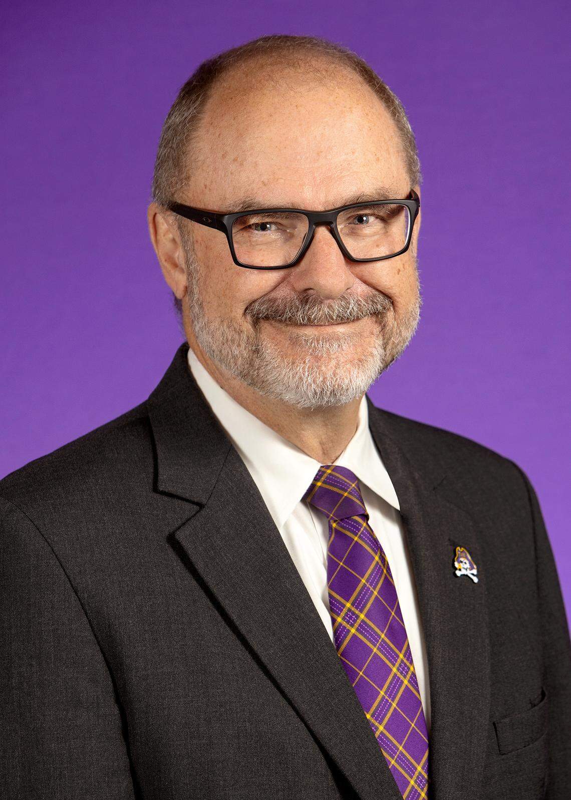 Ron Mitchelson was named the new interim chancellor at East Carolina University after Dan Gerlach suddenly resigned.