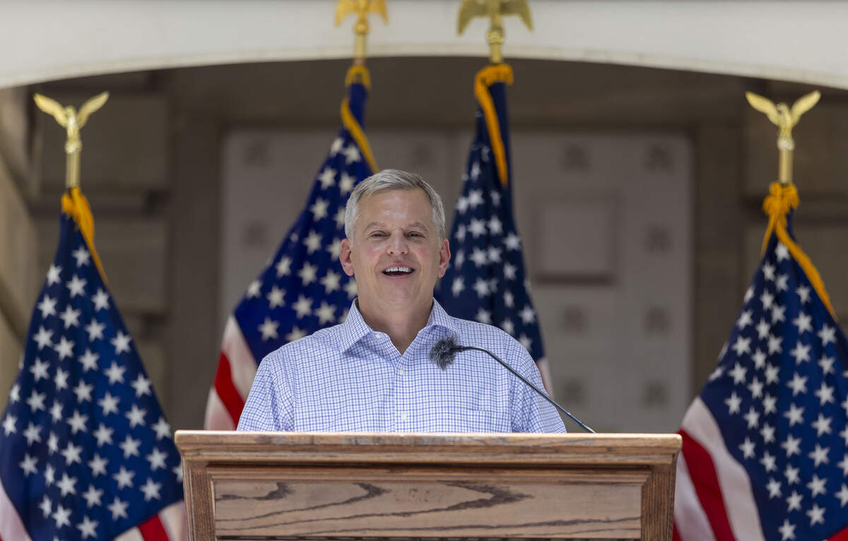 North Carolina Governor Josh Stein delivers remarks during the Freedom Fest 250, celebrating the country’s Semiquincentennial, on Saturday, July 4, 2026 in Raleigh, N.C.