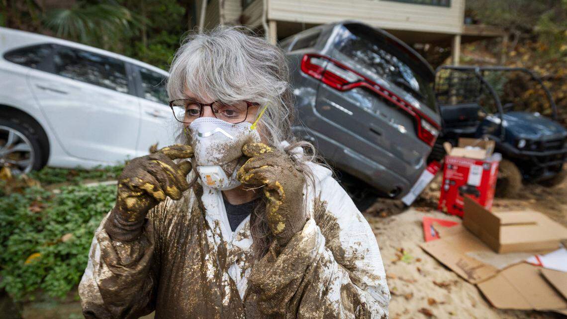 When Helene hit NC’s Green River Gorge, woman’s only escape route was over the mountain