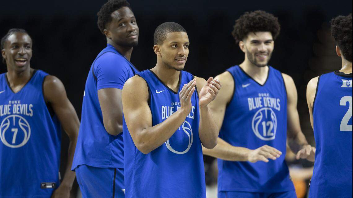 Who’s the new guy on Duke’s bench? Meet Brock Davis: hooper and future actor