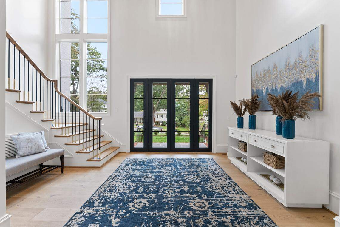 This 5-bed, 8-bath house is listed for $5 million in North Ridge, Raleigh.