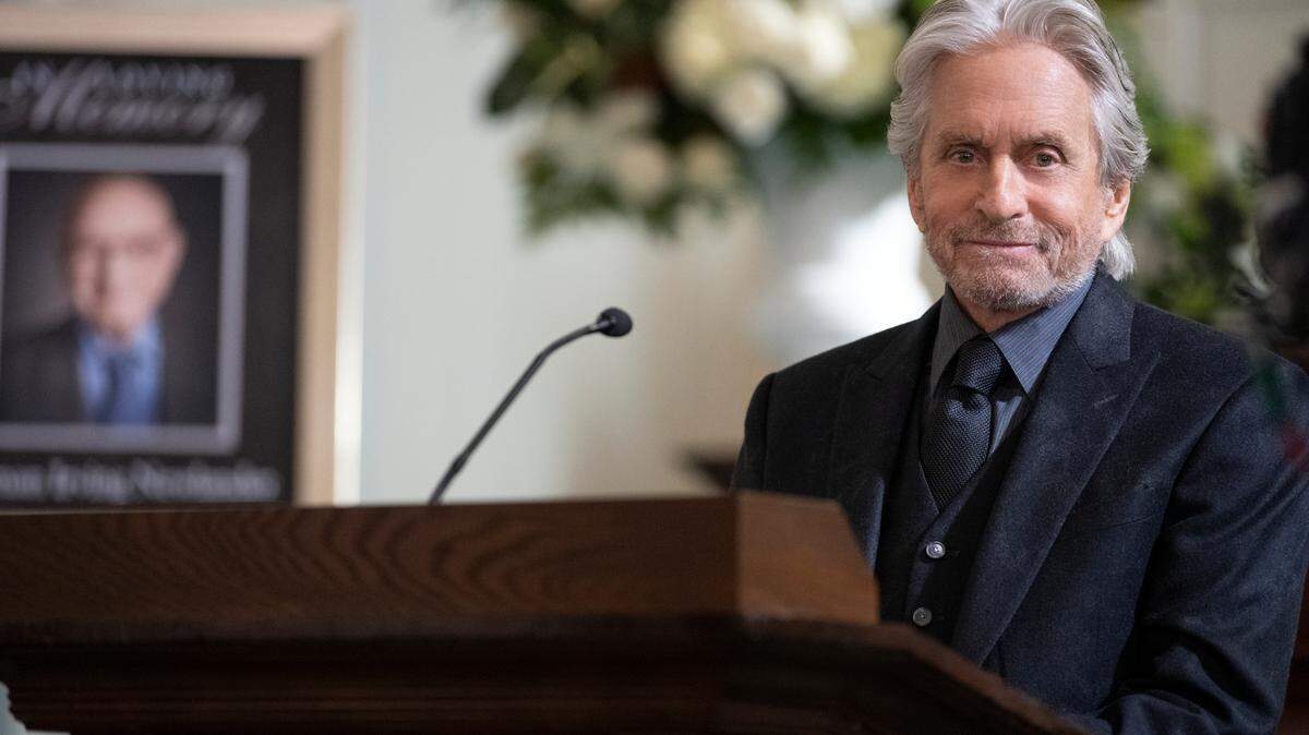 Michael Douglas as Sandy Kominsky in the first episode of Season 3 of “The Kominsky Method” on Netflix.