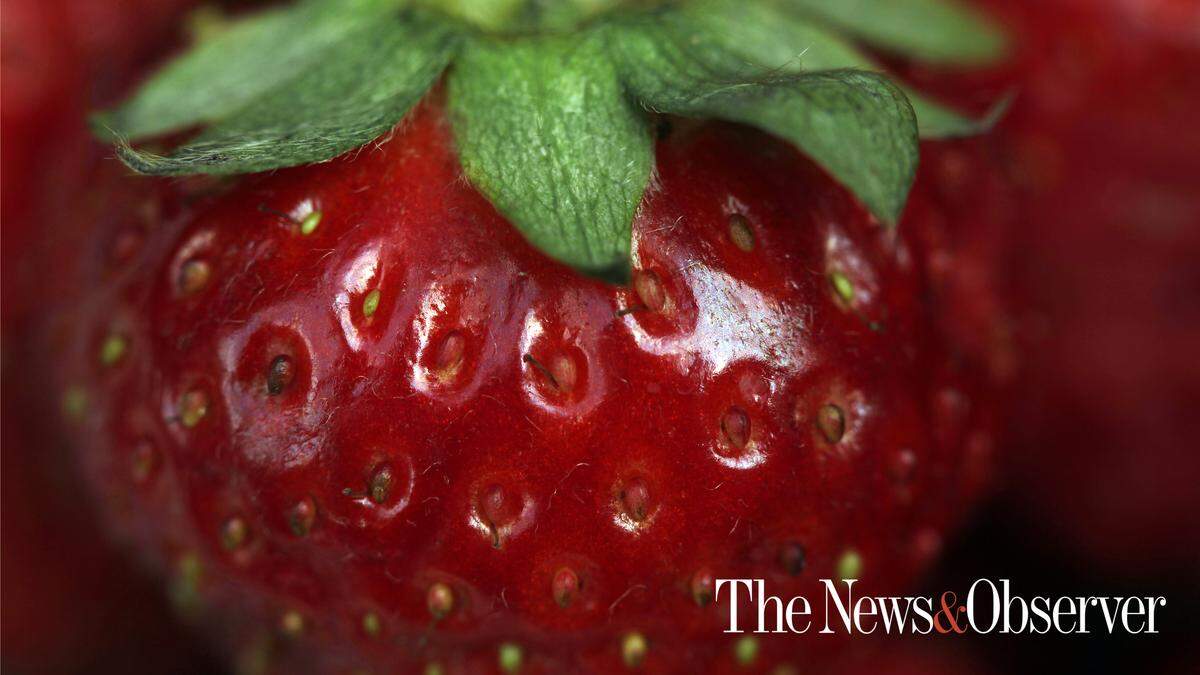 Strawberry detail
