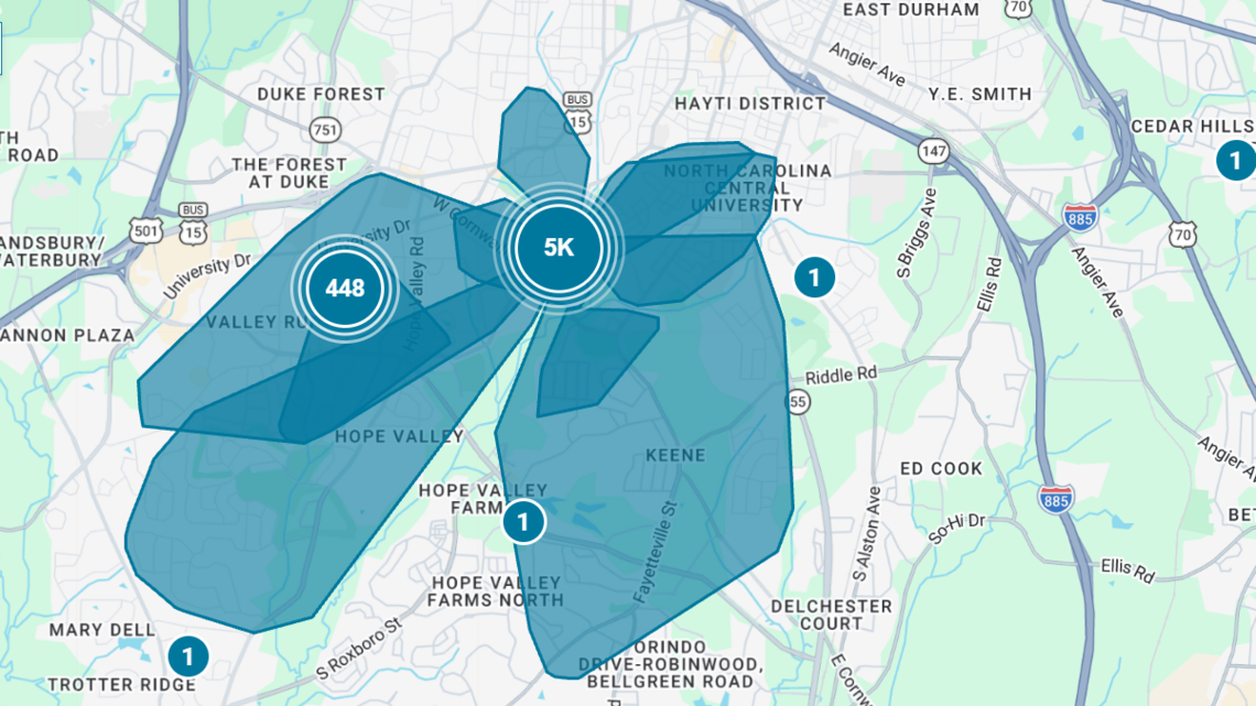Power restored to most Durham customers after tree fell on line, Duke Energy says