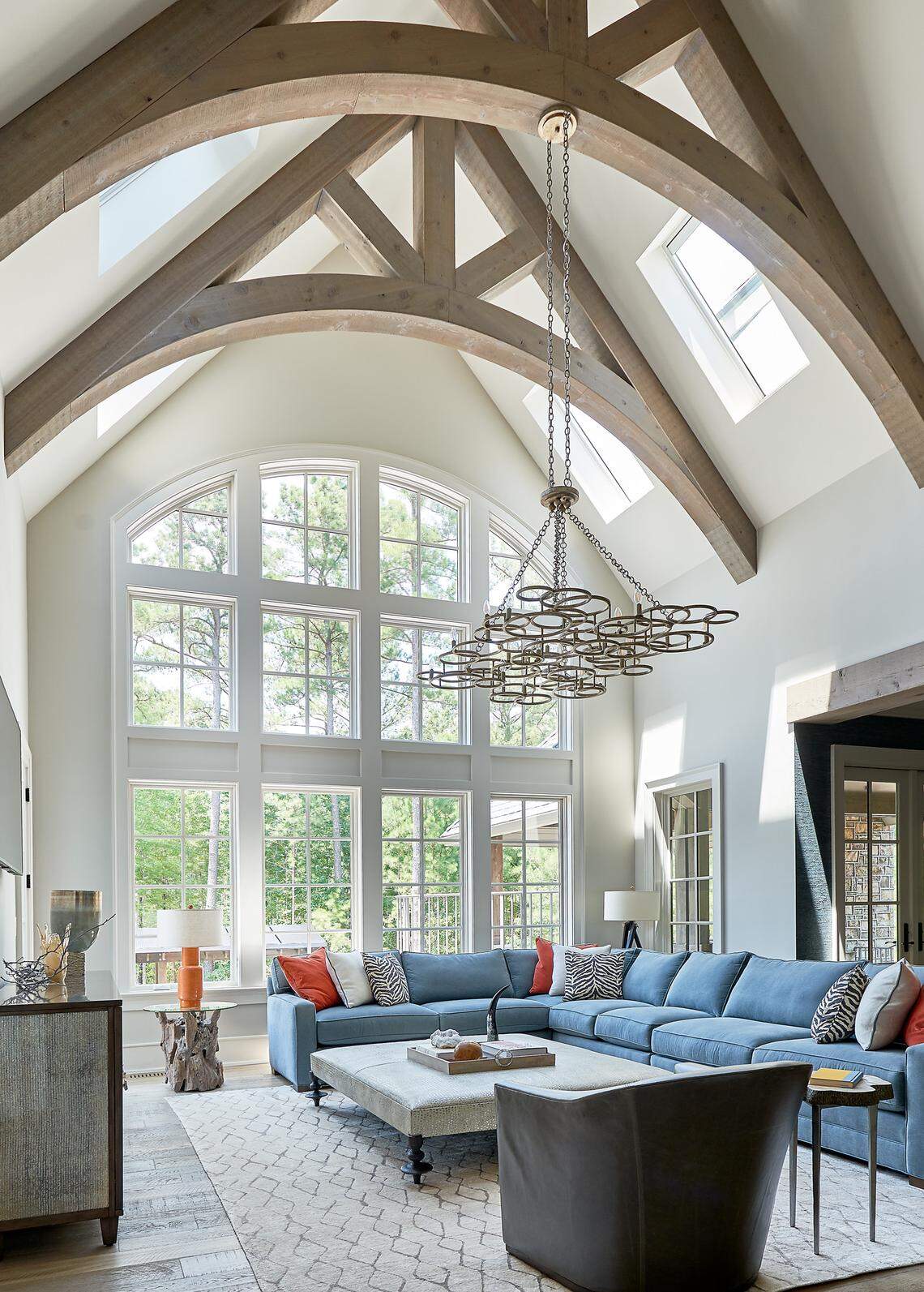 Inside a custom home built by Raleigh-based Bost Custom Homes.
