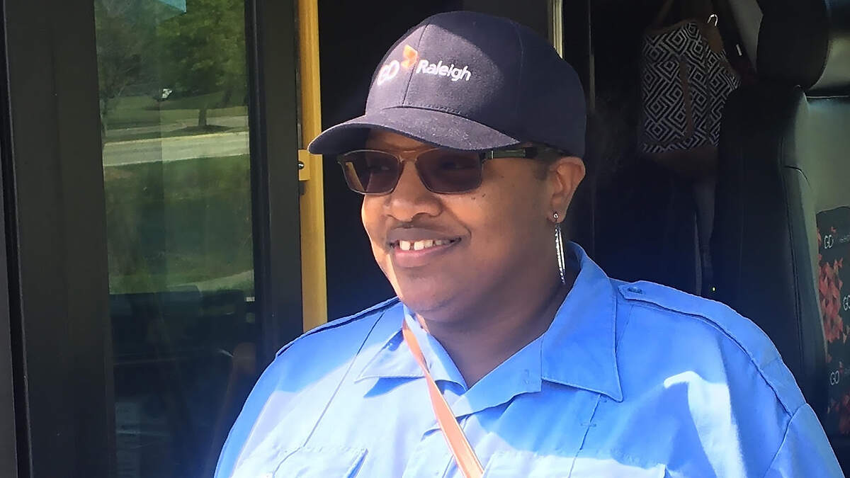 GoRaleigh bus driver Annette Sanders