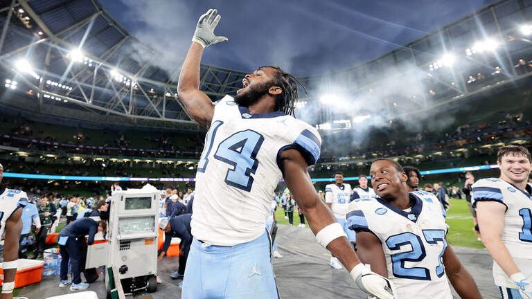 UNC football kicks off season with big win over TCU. See photos from Ireland