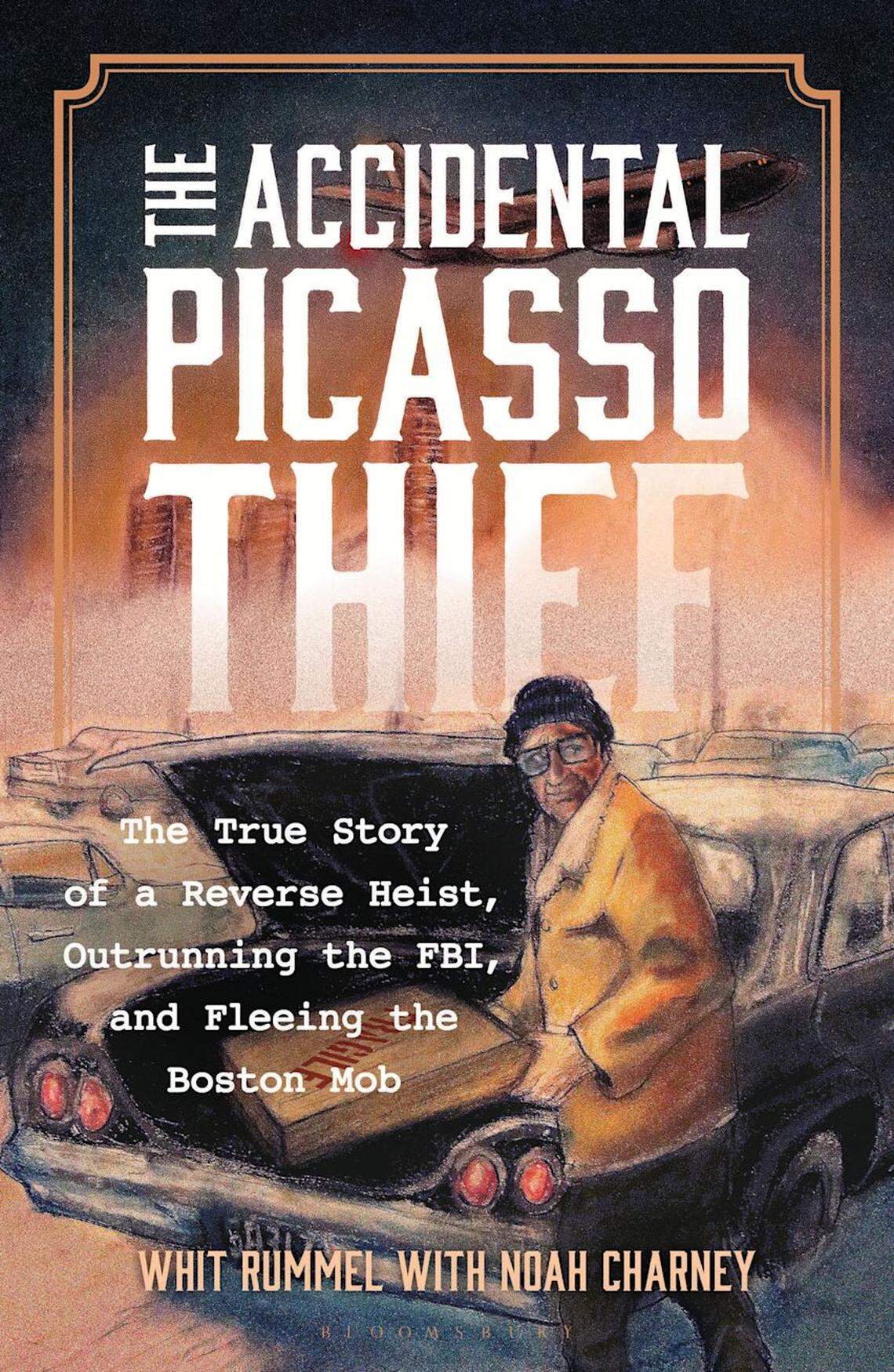 The cover for Whit Rummel’s “The Accidental Picasso Thief,” which publishes in November.