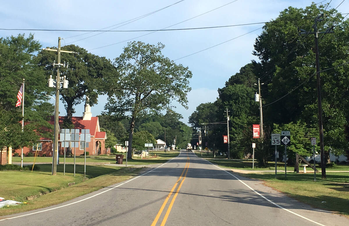 Main Street in Godwin, N.C. on Thursday, June 21, 2018.