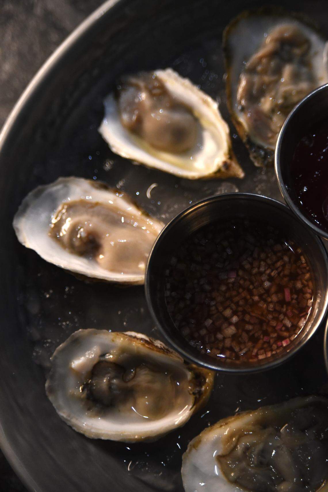 The new Crunkleton in Raleigh serves a full food menu to match its cocktails, including raw oysters.