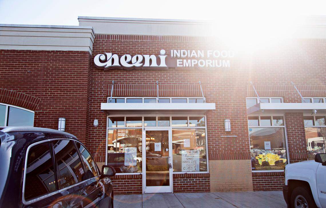 Cheeni Indian Food Emporium will open soon at Falls River Shopping Center in North Raleigh.