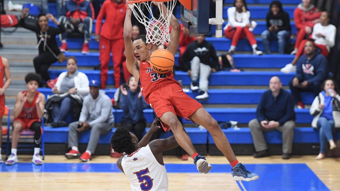 Jordan brings the energy in conference road victory over Athens Drive