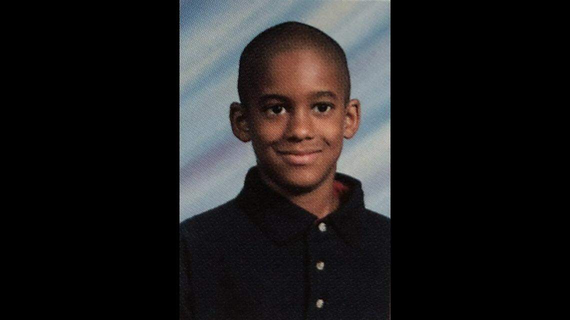 Matt James in his 2nd grade yearbook photo at Green Middle School in Raleigh. James, a Raleigh native, is the first Black star of “The Bachelor” on ABC.