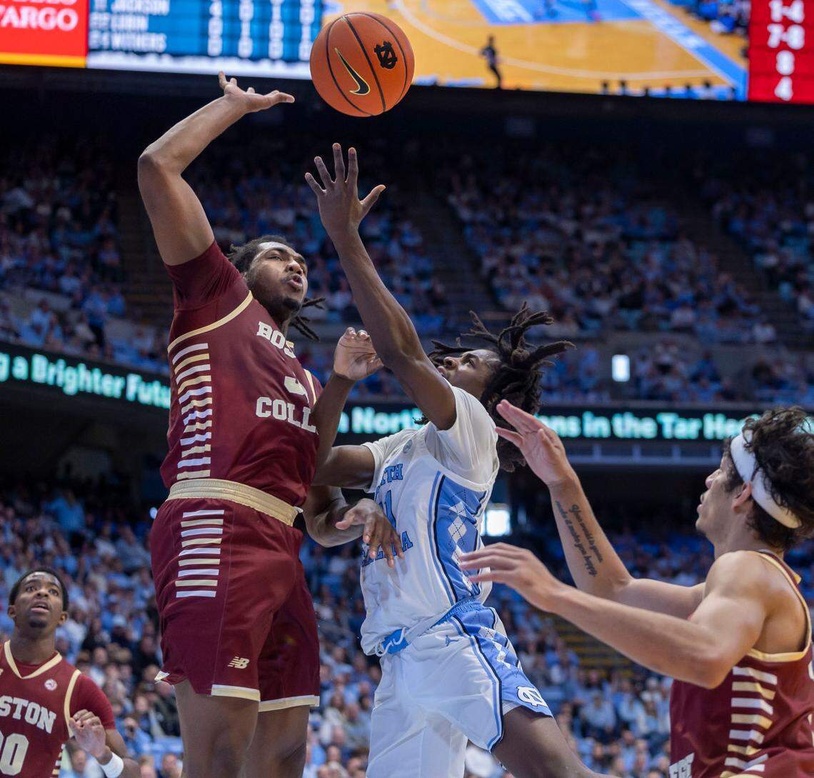 UNC vs. BC ACC men's basketball game: Score, summary, stats | Raleigh ...