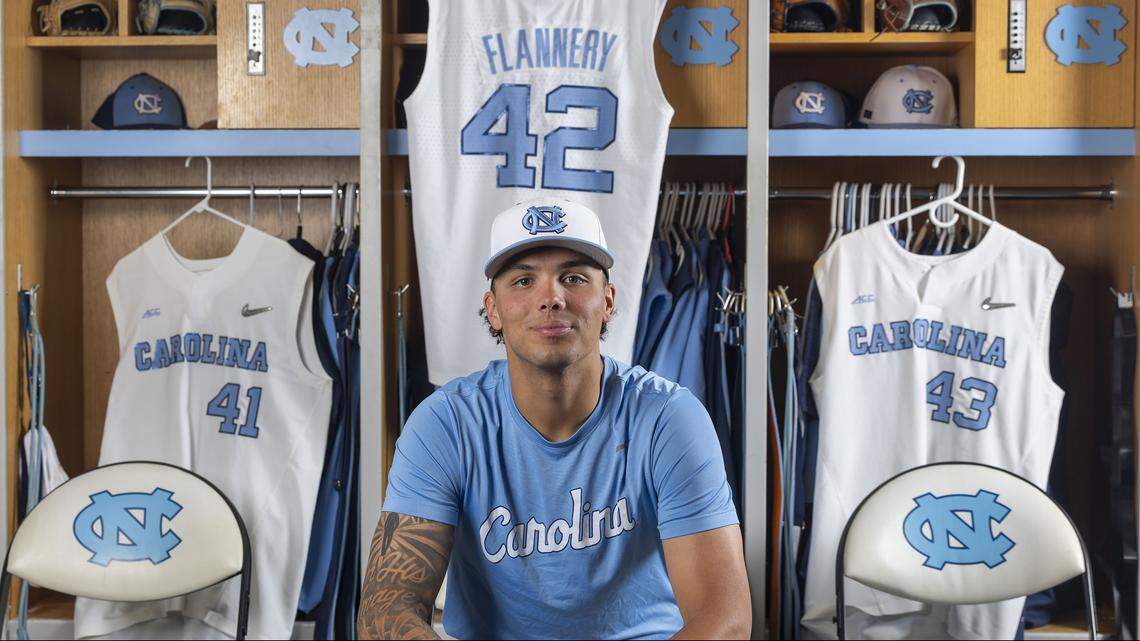 Why Jackie Robinson Day is personal for UNC baseball pitcher Boston Flannery