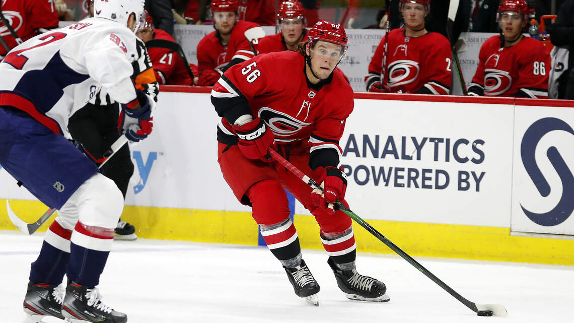For Hurricanes’ Erik Haula, a knee scar is a reminder of how fast things can change
