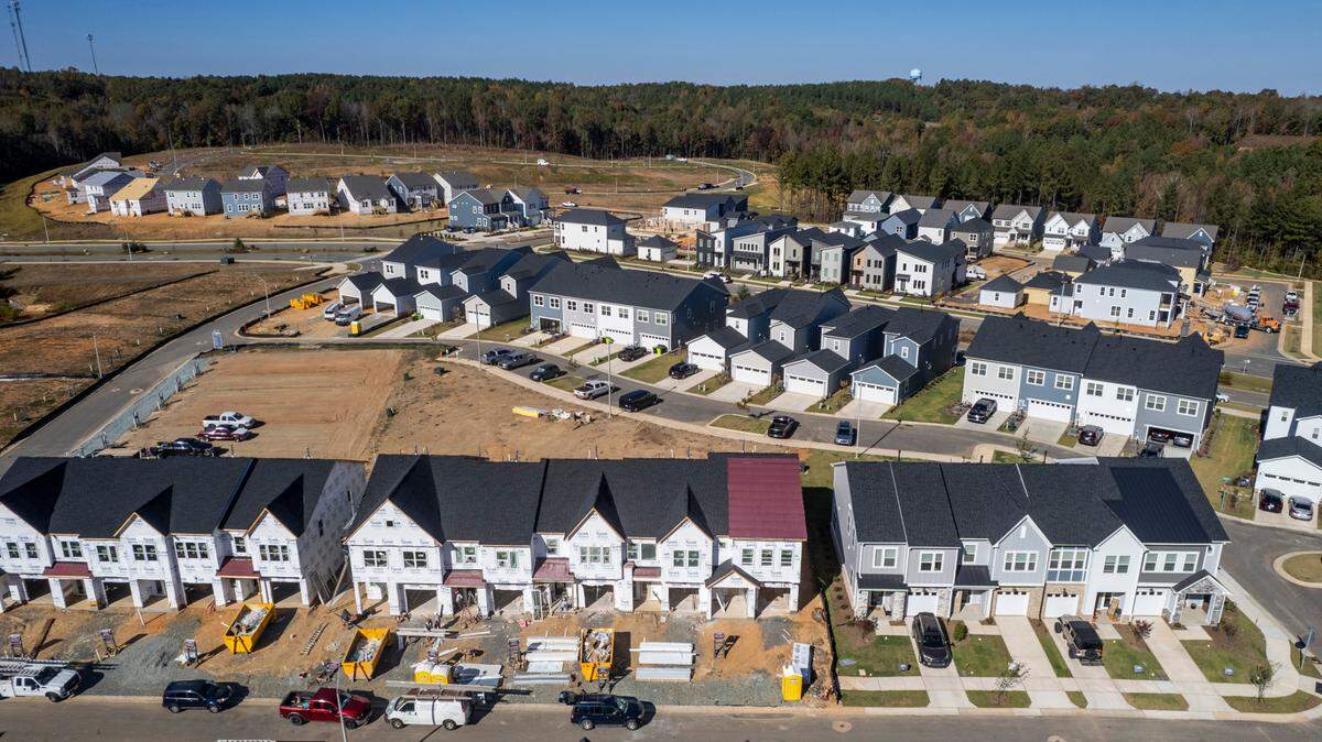 Despite a construction boom, housing remains unaffordable for a large portion of the Triangle’s population as mortgage rates remain high.