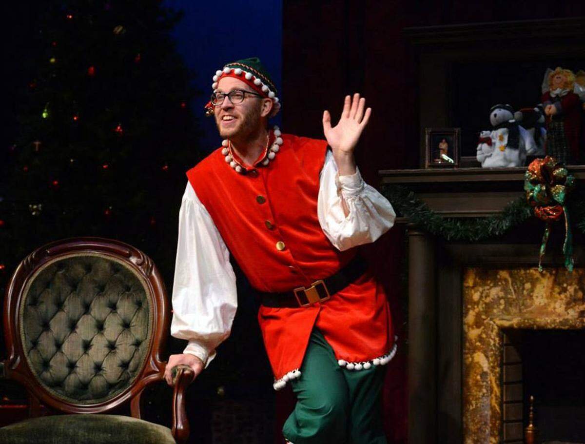 Jesse R. Gephart, photographed in 2014, plays Crumpet in Theatre in the Park’s production of “Santaland Diaries.”