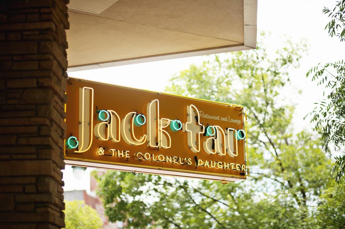 Jack Tar and the Colonel’s Daughter is named for the old Jack Tar Motor Lodge, erstwhile occupant of the building that is now home to the Unscripted Hotel, where the restaurant makes its home on the ground floor.