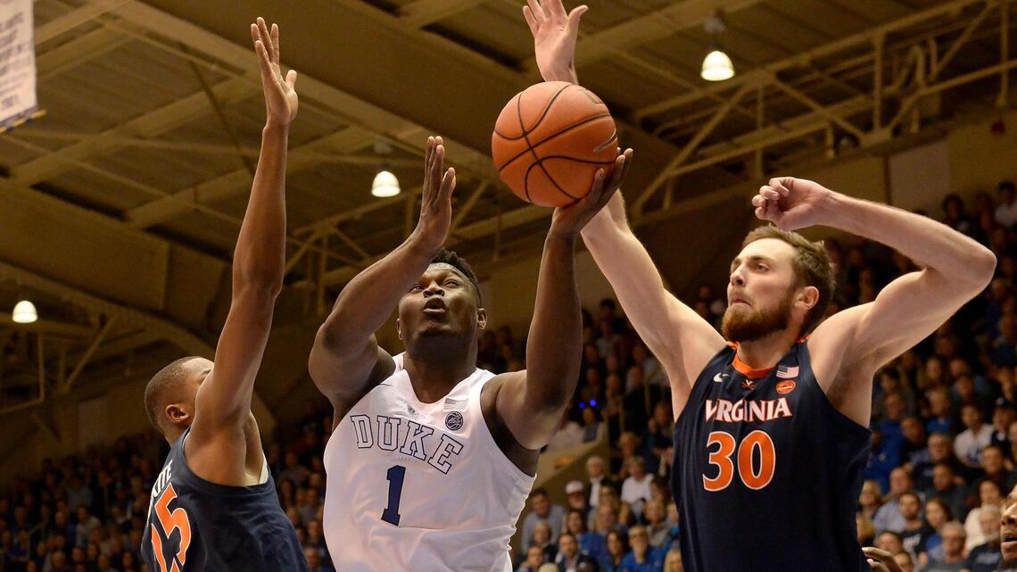 No Tre Jones, no problem: Williamson, Barrett help Duke hand Virginia its first loss
