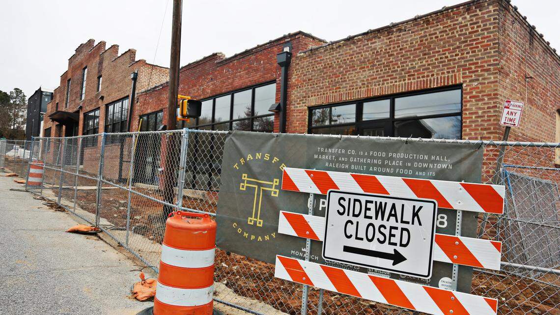 Transfer Co, is housed in the historic Carolina Coach Garage and Shop in downtown Raleigh.
