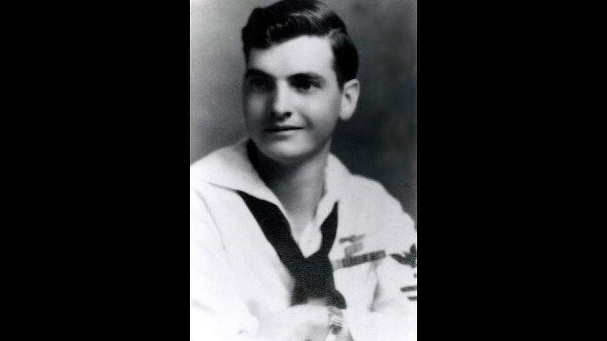 James Ray Dawkins of Rockingham, NC, killed aboard the USS Herring in 1944.